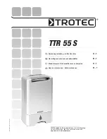 Trotec TTR 55 S Operating Instructions Manual preview