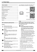 Preview for 2 page of Trotec TTV 1500 Operating Manual