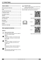 Preview for 2 page of Trotec TTV 4500 Original Instructions Manual