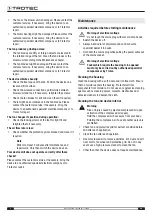 Preview for 8 page of Trotec TTV 4500 Original Instructions Manual