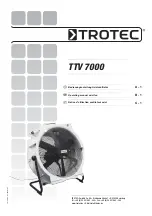Trotec TTV 7000 Operating Manual preview