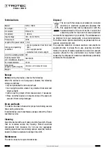 Preview for 6 page of Trotec TVE 8 Operating Manual