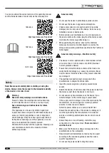 Preview for 3 page of Trotec TWP 11025 E Operating Manual