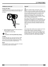 Preview for 7 page of Trotec UV TRACKMASTER WF Operating Manual