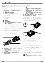 Предварительный просмотр 8 страницы Trotec VC 10-20V Original Instructions Manual