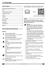 Preview for 2 page of Trotec VC 150 E Operating Manual