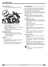 Preview for 10 page of Trotec VC 150 E Operating Manual