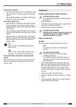 Preview for 11 page of Trotec VC 150 E Operating Manual