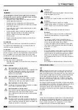 Preview for 7 page of Trotec VSC206 Manual