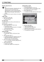 Preview for 8 page of Trotec VSC206 Operating Manual