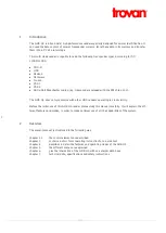 Preview for 5 page of Trovan ARE H5 Operating Instructions Manual