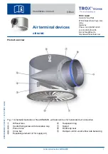 Trox Technik AIRNAMIC Series Installation Manual предпросмотр