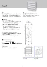 Preview for 2 page of Trox Technik Auranor Rego-T Manual