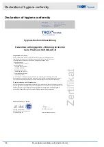 Preview for 58 page of Trox Technik FSL-B-ZAB/SEK Installation And Operating Manual