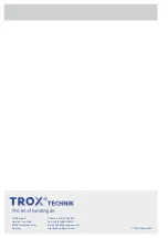 Preview for 56 page of Trox Technik SCHOOLAIR-S-HV Installation And Operating Manual