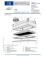 Trox Technik TFM Installation And Maintenance Manual preview