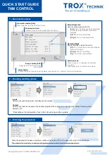 Предварительный просмотр 1 страницы Trox Technik TKM CONTROL Quick Start Manual