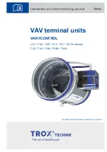 Trox Technik VARYCONTROL LVC Installation And Commissioning Manual предпросмотр