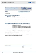 Предварительный просмотр 34 страницы Trox Technik VARYCONTROL LVC Installation And Commissioning Manual