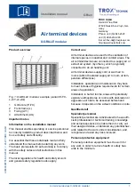 Trox Technik X-GRILLE modular Installation Manual предпросмотр