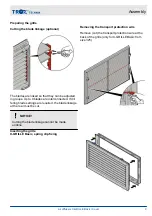 Предварительный просмотр 9 страницы Trox Technik X-GRILLE Installation Manual