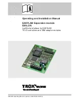 Предварительный просмотр 1 страницы Trox EM-LON Operating And Installation Manual