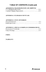 Preview for 10 page of Troxler Enhanced RoadReader Plus 3451 Manual Of Operation And Instruction