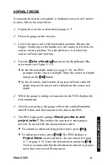 Preview for 78 page of Troxler Enhanced RoadReader Plus 3451 Manual Of Operation And Instruction