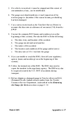 Preview for 170 page of Troxler Enhanced RoadReader Plus 3451 Manual Of Operation And Instruction