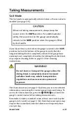 Preview for 48 page of Troxler RoadReader 3430 Operation And Instruction Manual