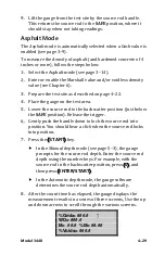 Preview for 52 page of Troxler RoadReader 3430 Operation And Instruction Manual