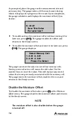 Preview for 86 page of Troxler RoadReader 3430 Operation And Instruction Manual