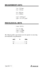 Предварительный просмотр 177 страницы Troxler RoadReader Plus 3450 Manual Of Operation And Instruction