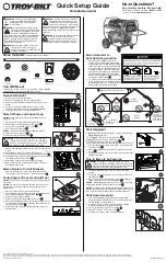 Предварительный просмотр 1 страницы Troy-Bild 030594 Quick Setup Manual