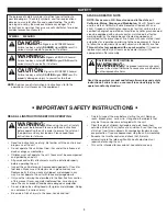 Preview for 2 page of Troy-Bild TB525 EC Operator'S Manual