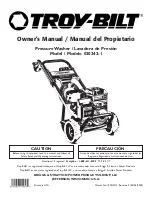 Preview for 1 page of Troy-Bilt 0020242-1 Owner'S Manual