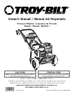 Troy-Bilt 0020242-1 Owner'S Manual preview