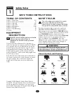 Preview for 2 page of Troy-Bilt 0020242-1 Owner'S Manual