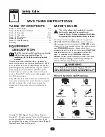 Предварительный просмотр 2 страницы Troy-Bilt 0020242-1 Owner'S Manual