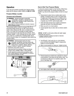 Предварительный просмотр 12 страницы Troy-Bilt 020337-2 Operator'S Manual