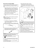 Предварительный просмотр 12 страницы Troy-Bilt 020344-2 Operator'S Manual