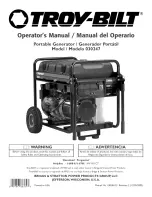 Предварительный просмотр 1 страницы Troy-Bilt 030247 Operator'S Manual