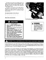 Preview for 2 page of Troy-Bilt 12001 Owner'S/Operator'S Manual