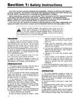 Preview for 6 page of Troy-Bilt 12001 Owner'S/Operator'S Manual