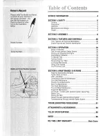 Preview for 3 page of Troy-Bilt 12069-7HP Owner'S/Operator'S Manual