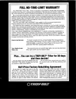 Preview for 68 page of Troy-Bilt 12069-7HP Owner'S/Operator'S Manual