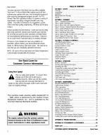 Preview for 2 page of Troy-Bilt 12089 Owner'S Manual