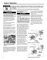 Preview for 40 page of Troy-Bilt 12089 Owner'S Manual