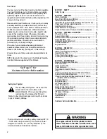 Preview for 2 page of Troy-Bilt 12190-3HP Owner'S Manual