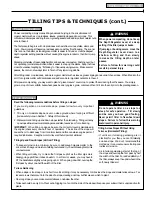 Preview for 15 page of Troy-Bilt 12209 Bronco Owner'S Manual